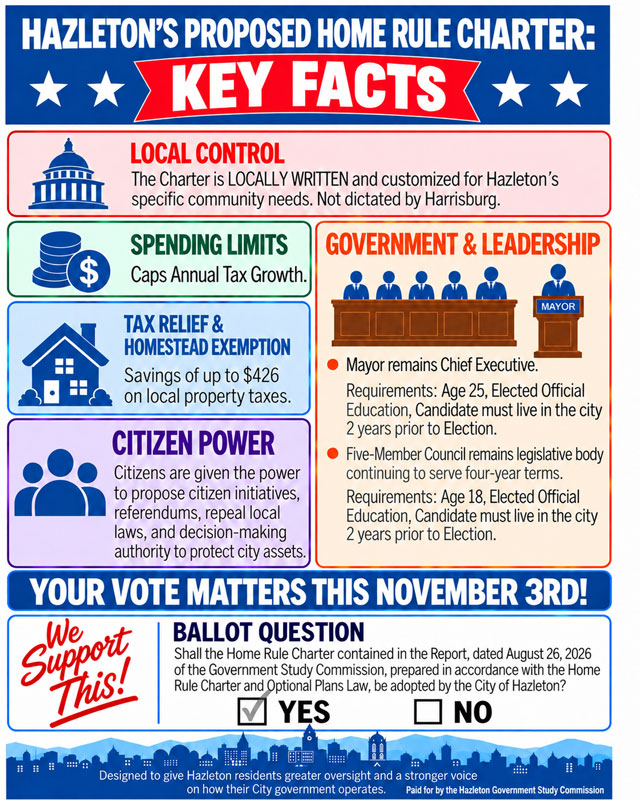 Proposed Home Rule Charter Flyer